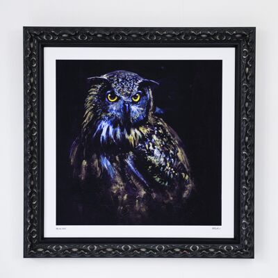 FRAMED Limited Edition Print THE BORN WILD COLLECTION – MYSTIC OWL