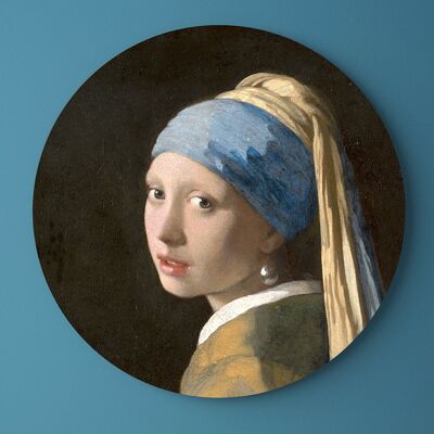 Meisje met de Parel - Mauritshuis -⌀ 40cm