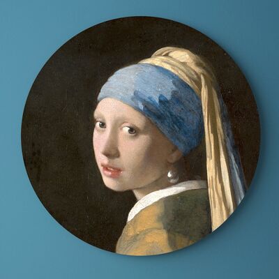 Meisje met de Parel - Mauritshuis -⌀ 100cm