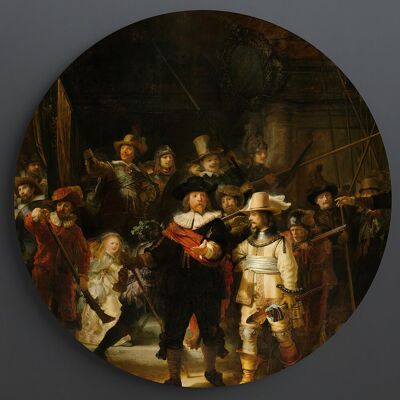 de Nachtwacht - Rijksmuseum -⌀ 40cm