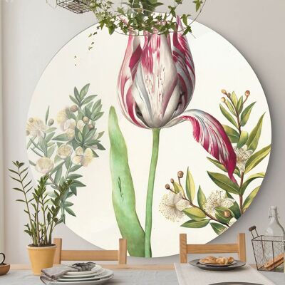 Tulp en Mirte -⌀ 80cm