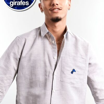 Gray Linen Shirt