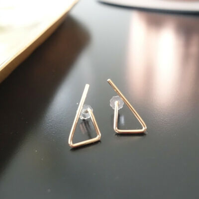 Small Triangle earrings