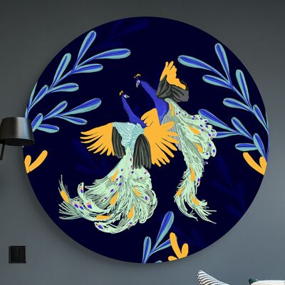 Peacock Dance -⌀ 80cm