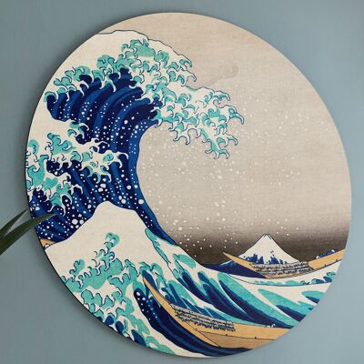 Grote Golf van Kanawaga - Katsushika Hokusai -⌀ 140cm