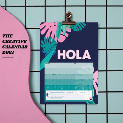 EL CALENDARIO CREATIVO 2021 - A3