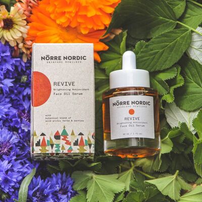 Brightening Face Oil with wild Arctic herbs & berries