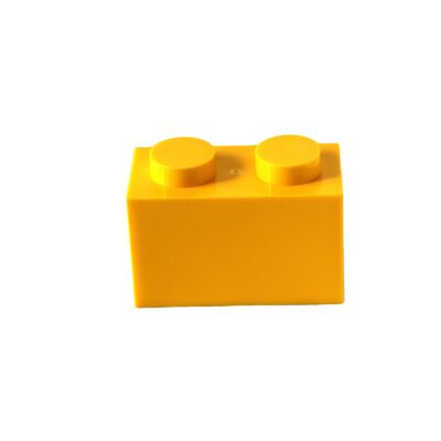 Brick-It 2 yellow studs
