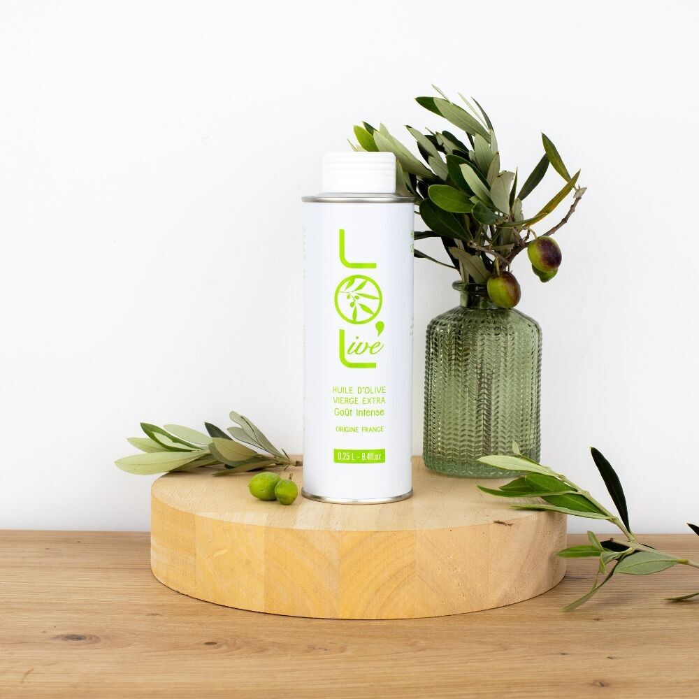 Olio di oliva "Intenso" - Extra Vergine Fruttato Verde 0.25 L - Francia/Provenza