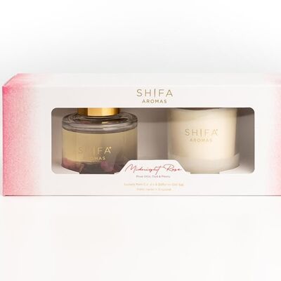 Luxury Diffuser & Candle Gift-Sets - Midnight Rose