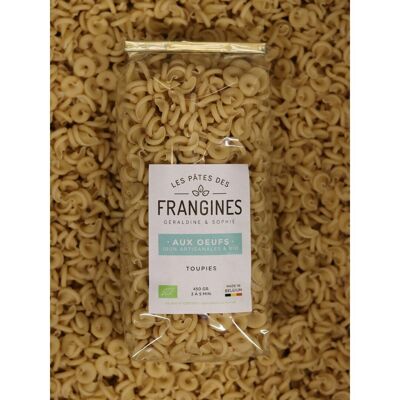 Pâtes FRANGINES aux oeufs - Toupies - 450gr