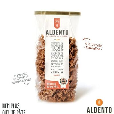 ALDENTO pâtes source de protéines -  Mafaldine Tomate -  200gr
