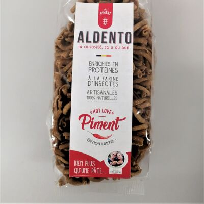 pâtes ALDENTO à la farine d'insectes  - Piment - 200gr