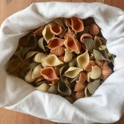 VRAC FRANGINE Pasta Pomodoro & Basilico - Guscio Tricolore - in stampo in bronzo - 3kg