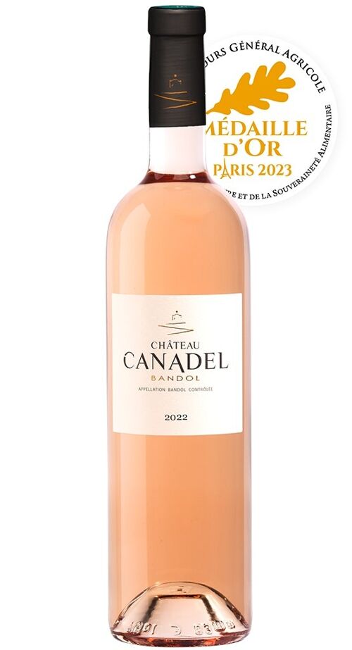 Château Canadel Bandol Rosé  Bio 2022 75 cl