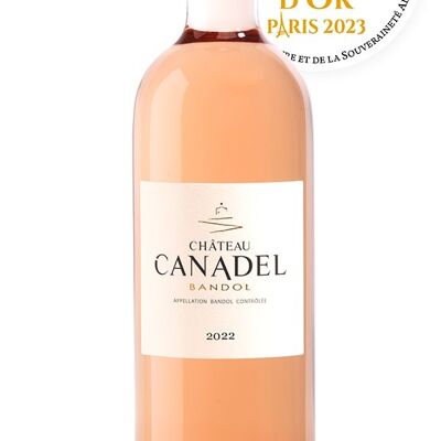 Château Canadel Bandol Rosato Biologico 2022 75 cl