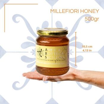 Miel Millefiori Sicilien - 500 g 4