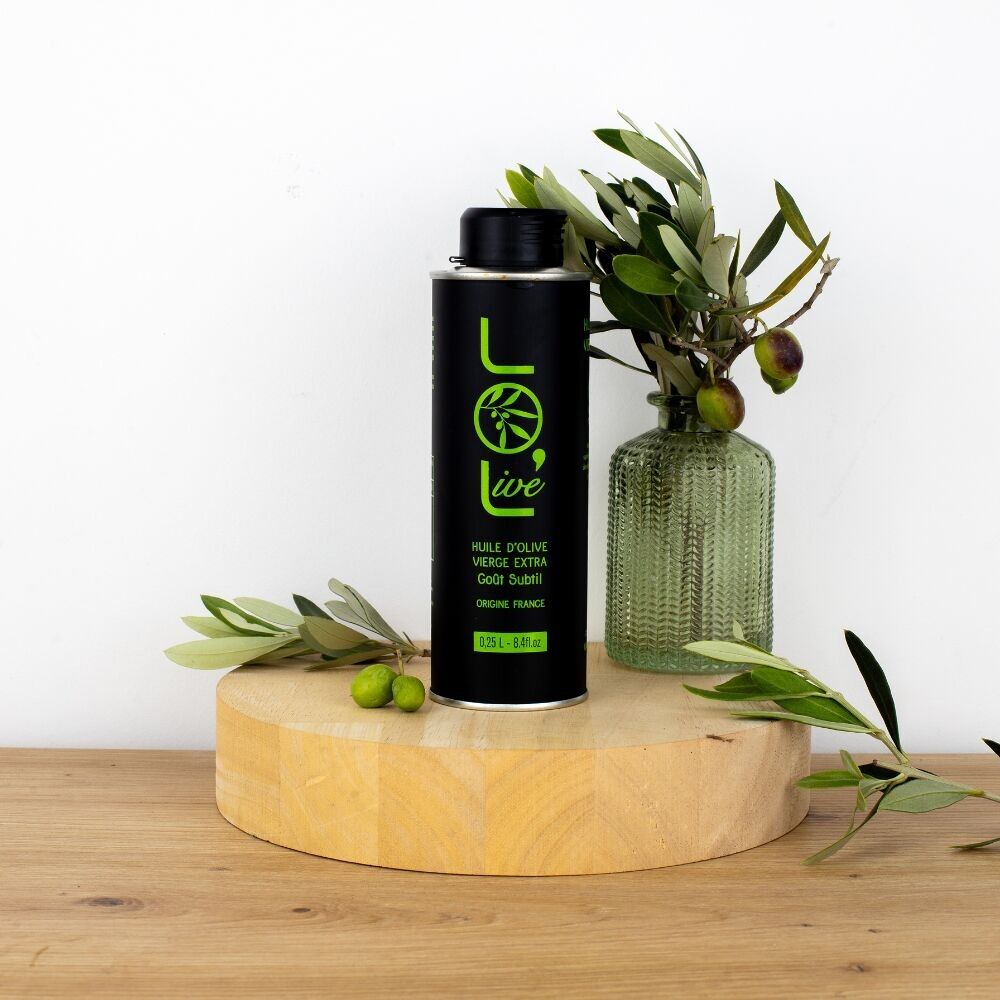 Olive oil "Subtil" - Fruity Ripe Extra Virgin 0.25L - France / Provence