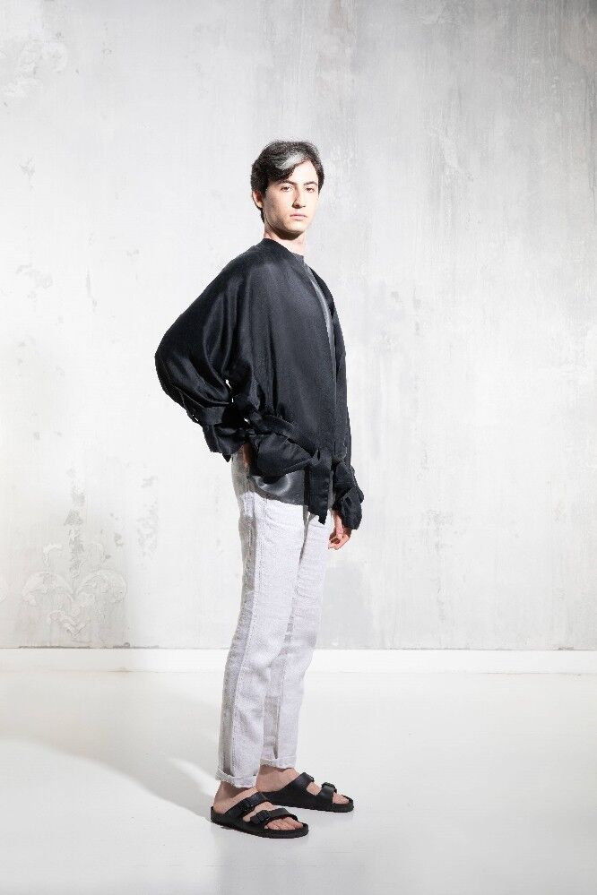 FURISODE 100% Cupro Jacke FarbePINK CLAY