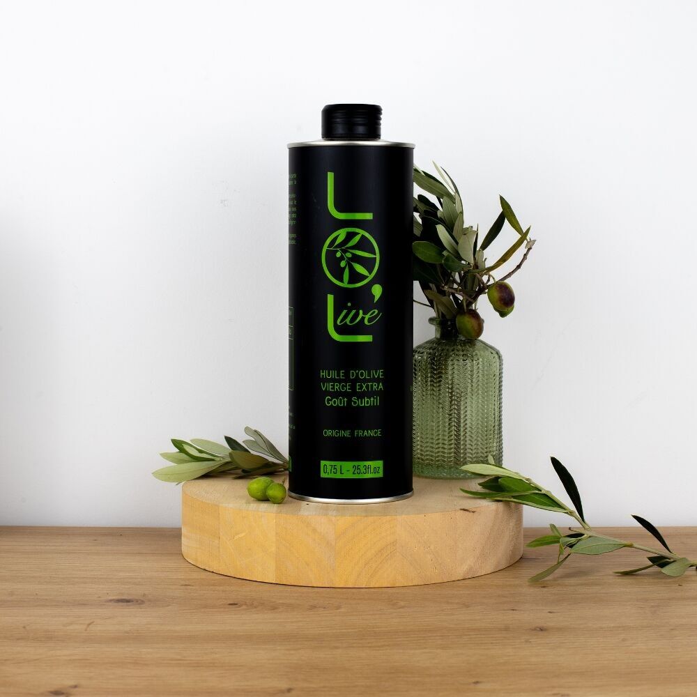 „Subtiles“ Olivenöl – Fruity Ripe Extra Virgin 0.75L - Picholine - Frankreich / Provence