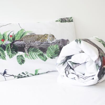 Jungle Massive Cot Bed Duvet and Pillow Set