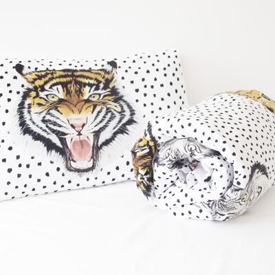 Wildcats Cot Bed Duvet and Pillow Set