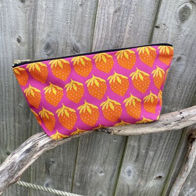 Strawberry Fields Make Up Bag