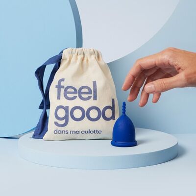 menstrual cup S dark blue | light to medium flow