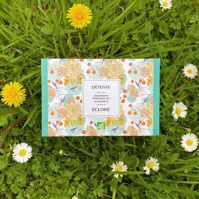 Relaxation - Gift box of organic herbal teas