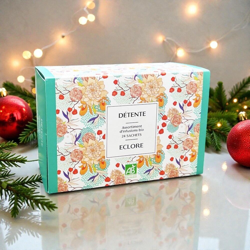 Relaxation - Gift box of organic herbal teas
