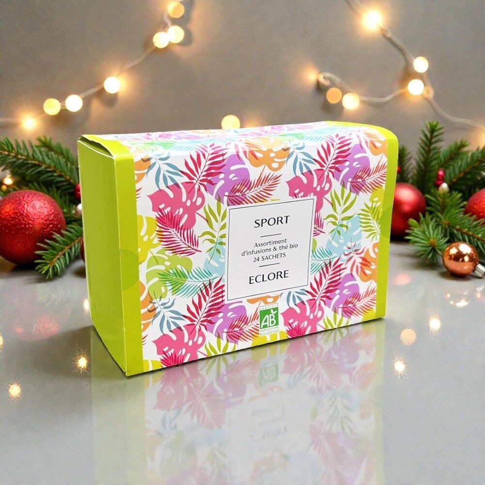 Gift box of Sport organic teas & infusions