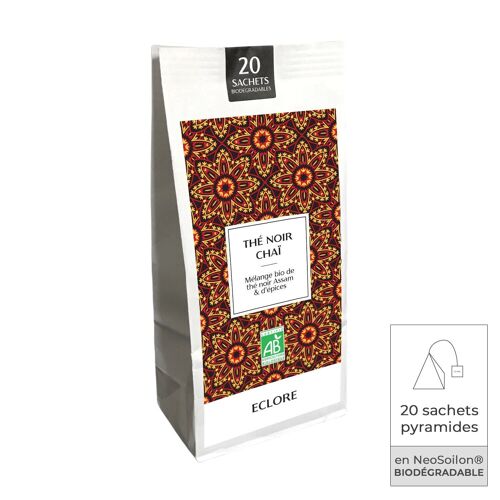 Thé noir Chaï - 20 sachets bio