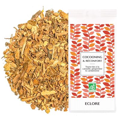 Organic herbal tea with Cocooning & Comfort spices - Bulk 85 g