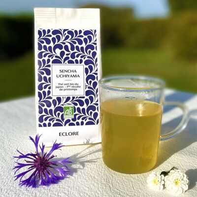 Sencha Uchiyama organic green tea - Bulk 100 g