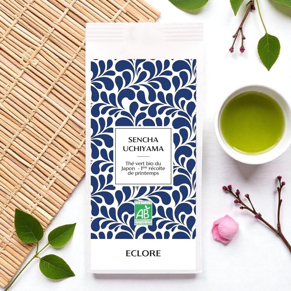 Sencha Uchiyama organic green tea - Bulk 100 g