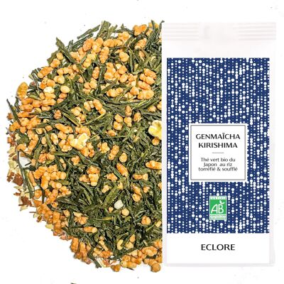 Genmaïcha Kirishima organic tea - Bulk 100 g