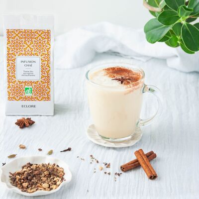 Bio-Gewürze für Chai Latte in Großpackung 150 g – Chai Infusion