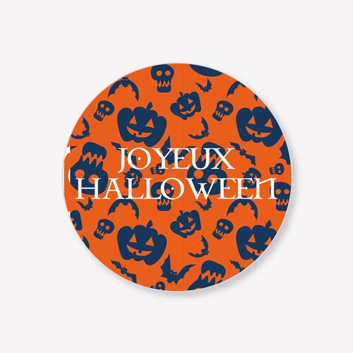 Joyeux Halloween - 100 pcs - 3 cm 1