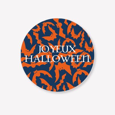 Feliz Halloween - 100 piezas - 3 cm 2