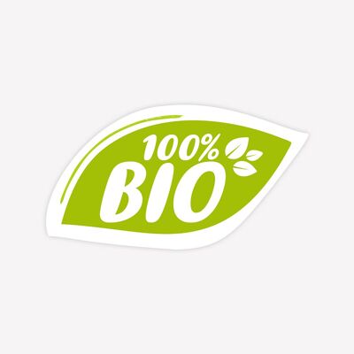 BIO - 100 pcs - 3 x 1,7 cm