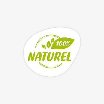 100% naturale - 100 pz - 3 cm 4