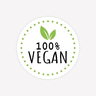 100% Vegano - 100 pz - 3 cm 1