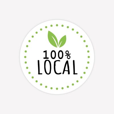 100% Local - 100 unidades - 3 cm 1