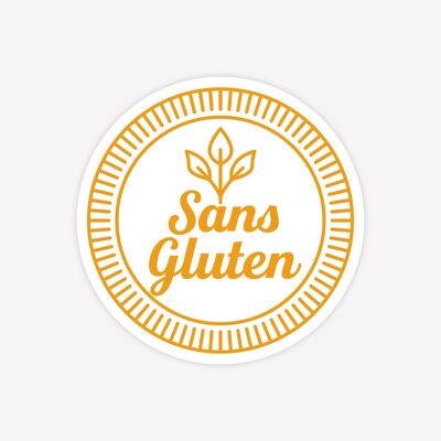 Sin Gluten - 100 uds - 3 cm 3