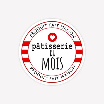 Pâtisserie du Mois - 100 pcs - 3 cm