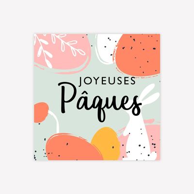 Felices Pascuas - 100 piezas - 2,5 cm 2