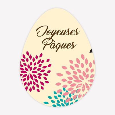 Happy Easter egg - 100 pcs - 2.3 x 3 cm 2 _2