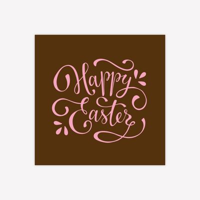 Happy Easter - 100 pcs - 2.5 cm