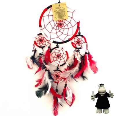 Football dream catchers in various colours