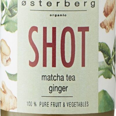 Matcha Tea Ginger Fruit Shot